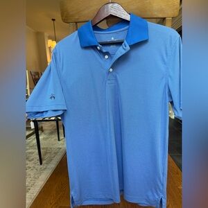 Brooks Brothers performance series Light Blue Polo Shirt